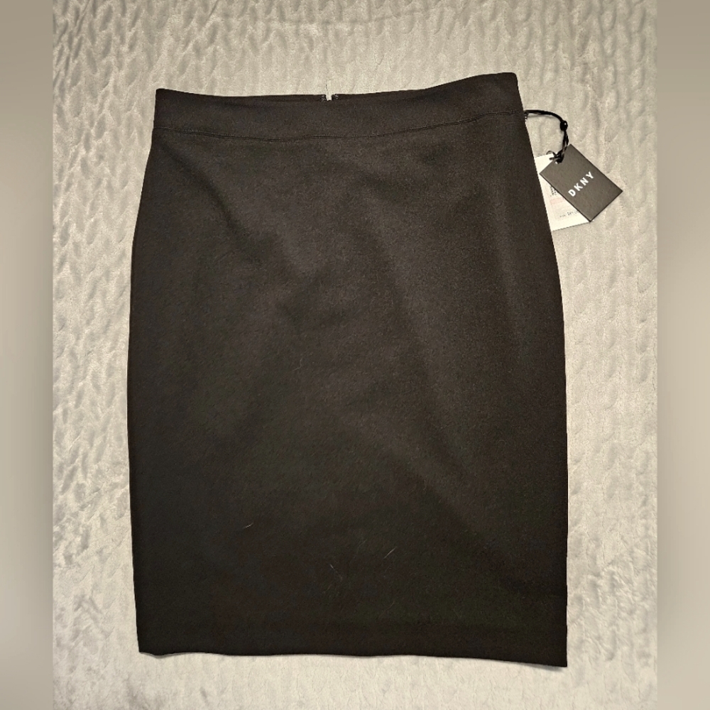 DKNY black pencil skirt